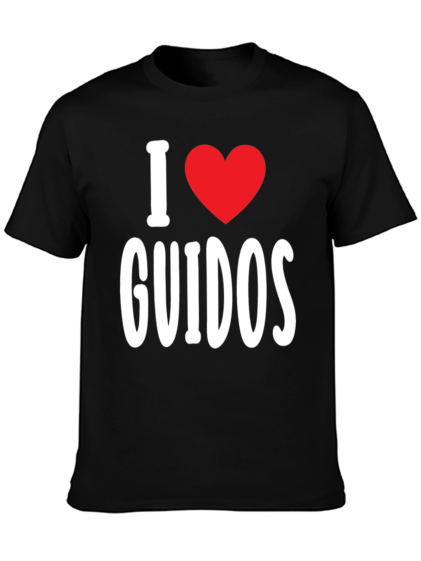 I Heart GUIDOS T-Shirt - Novelty Graphic Tee