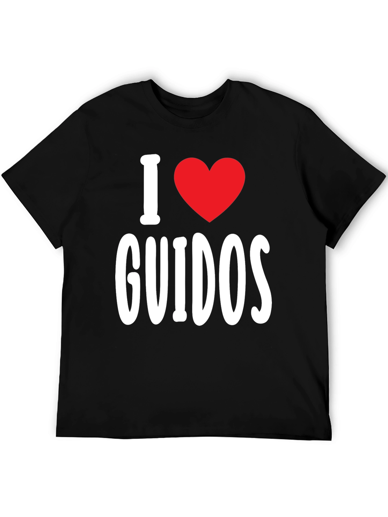I Heart GUIDOS T-Shirt - Novelty Graphic Tee
