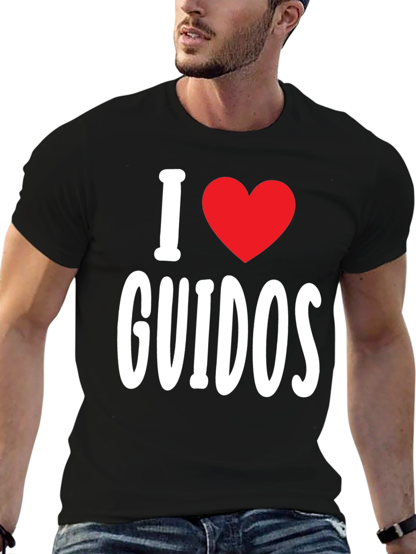 I Heart GUIDOS T-Shirt - Novelty Graphic Tee