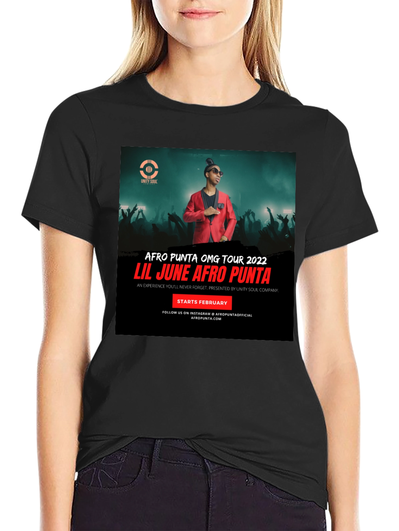 Afro Punta OMG Tour 2022 T-Shirt