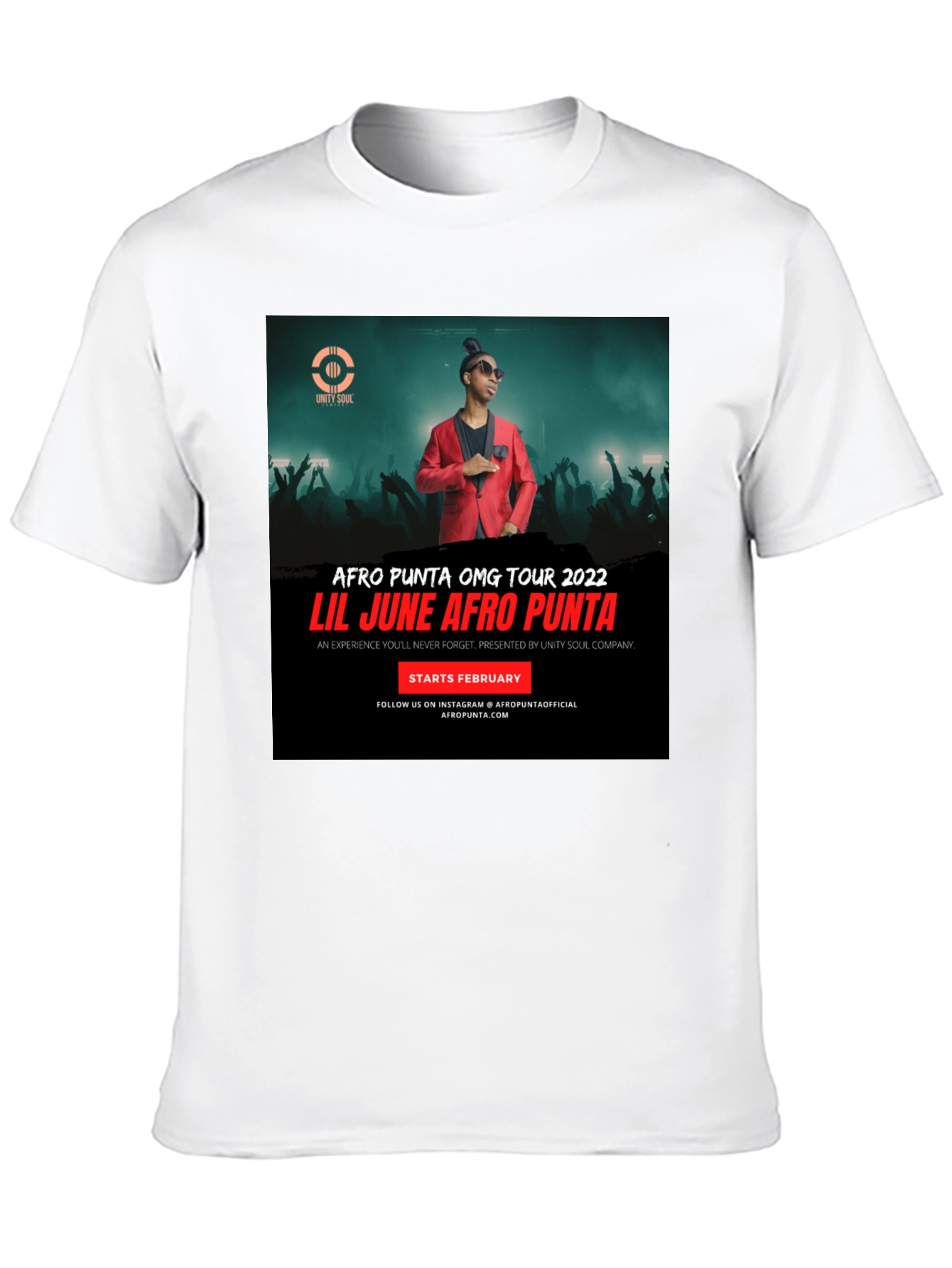 Afro Punta OMG Tour 2022 T-Shirt