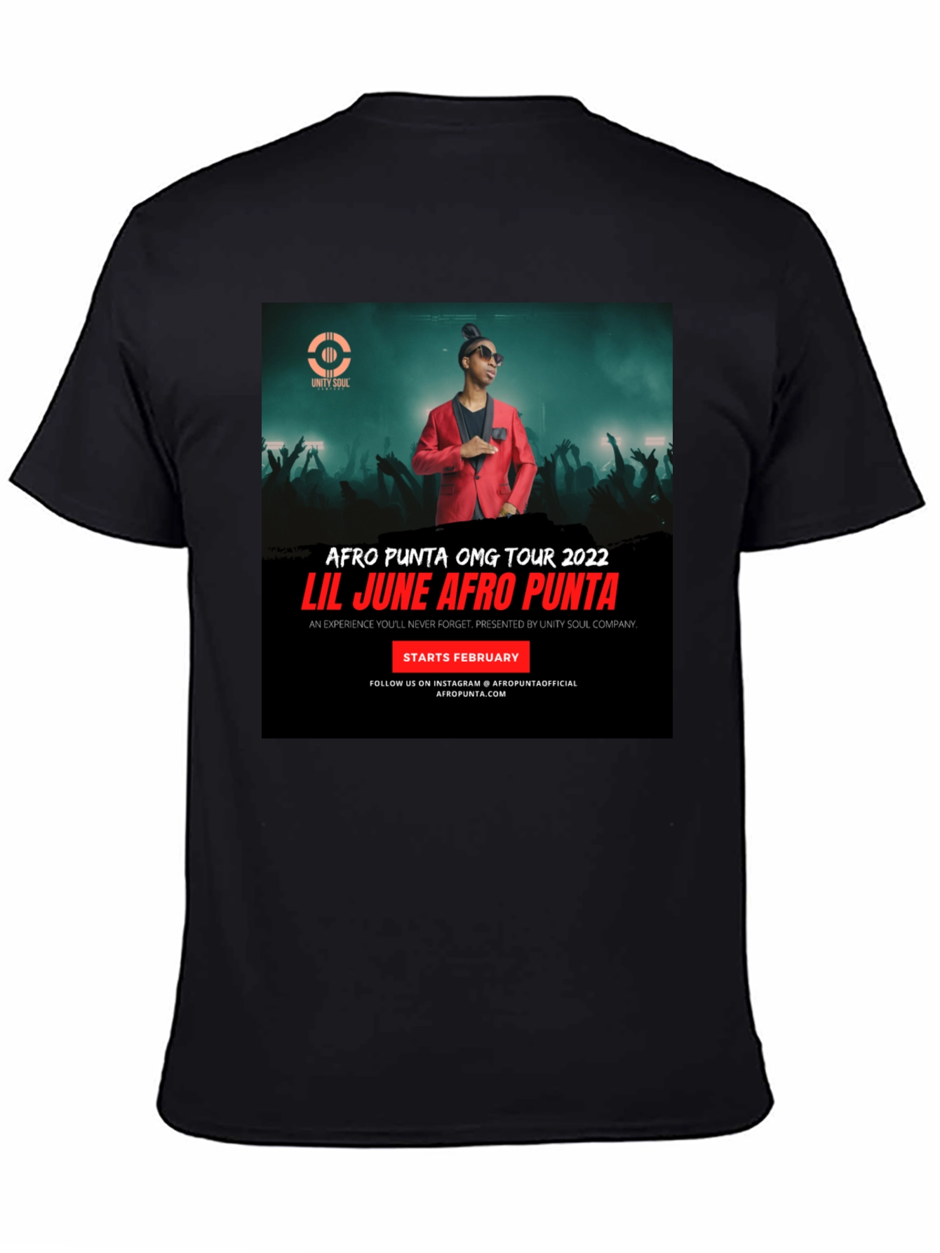 Afro Punta OMG Tour 2022 T-Shirt