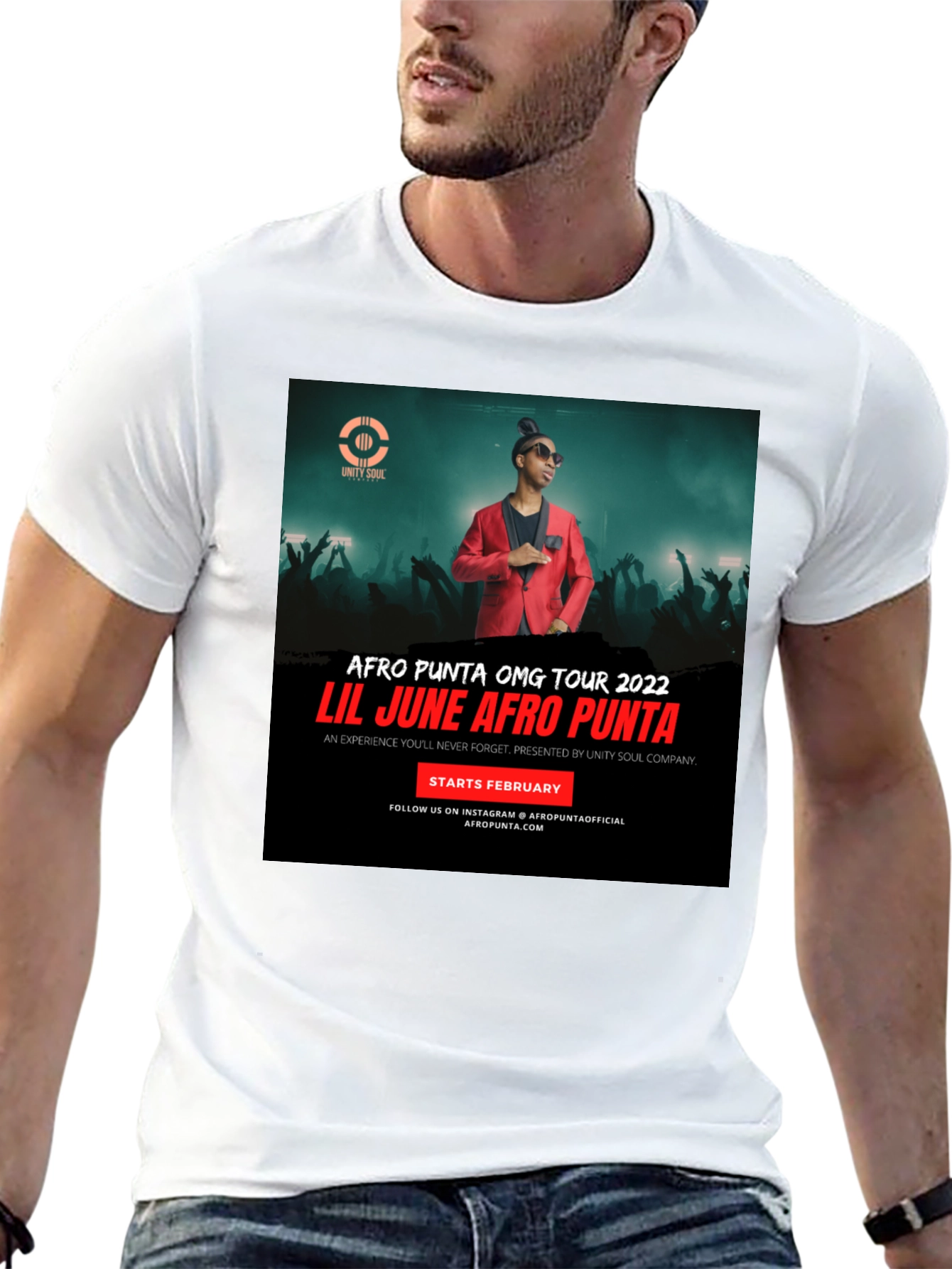 Afro Punta OMG Tour 2022 T-Shirt