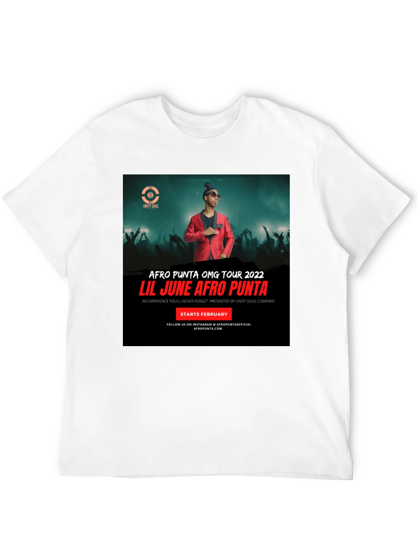 Afro Punta OMG Tour 2022 T-Shirt