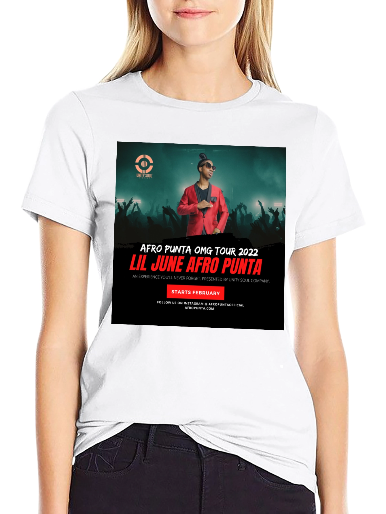 Afro Punta OMG Tour 2022 T-Shirt