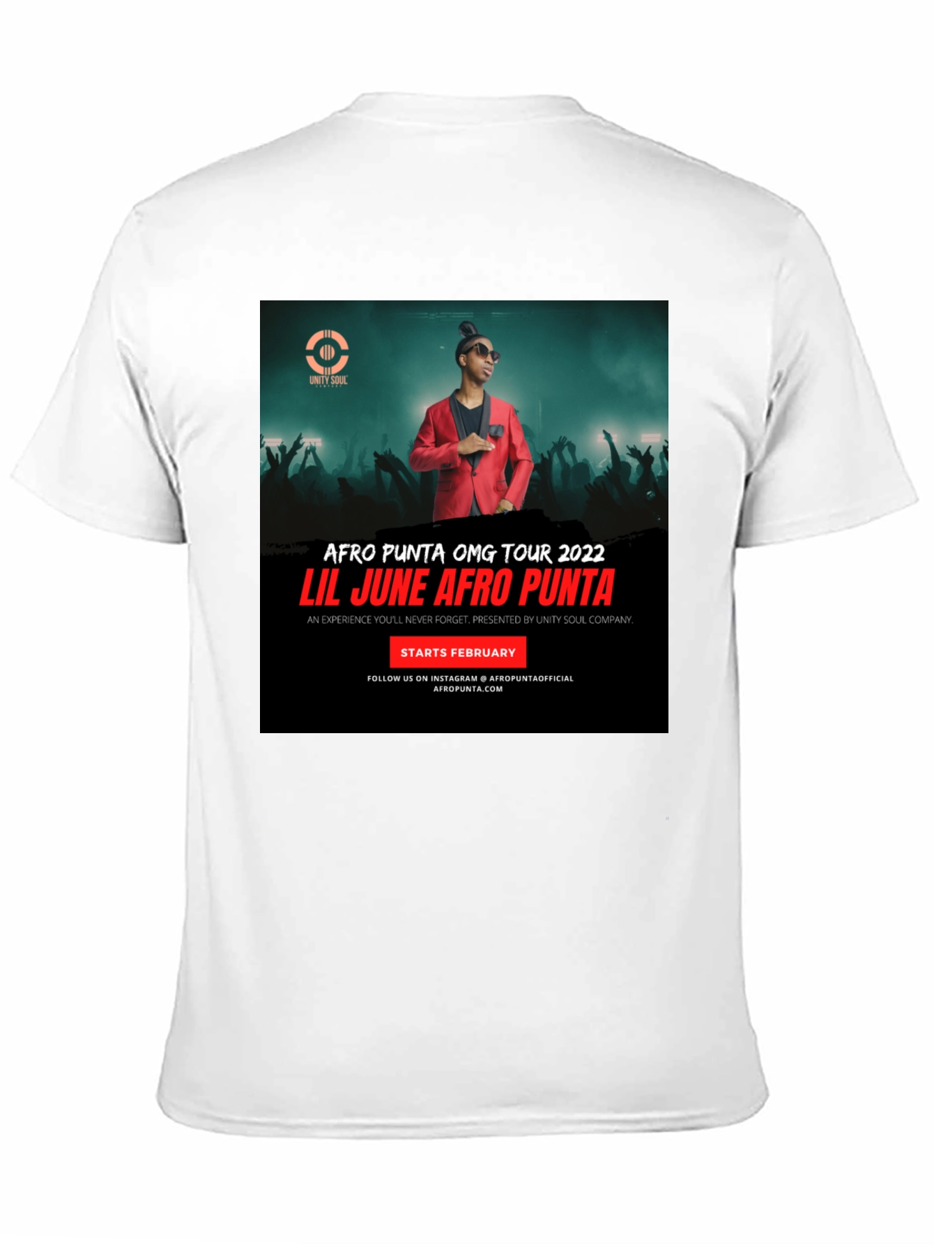 Afro Punta OMG Tour 2022 T-Shirt