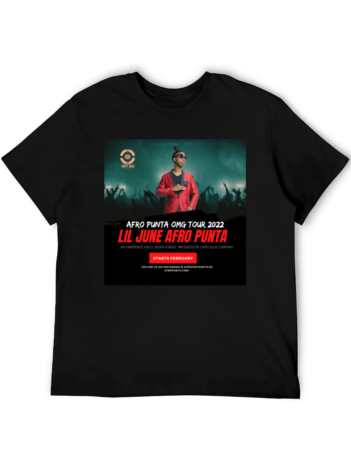 Afro Punta OMG Tour 2022 T-Shirt