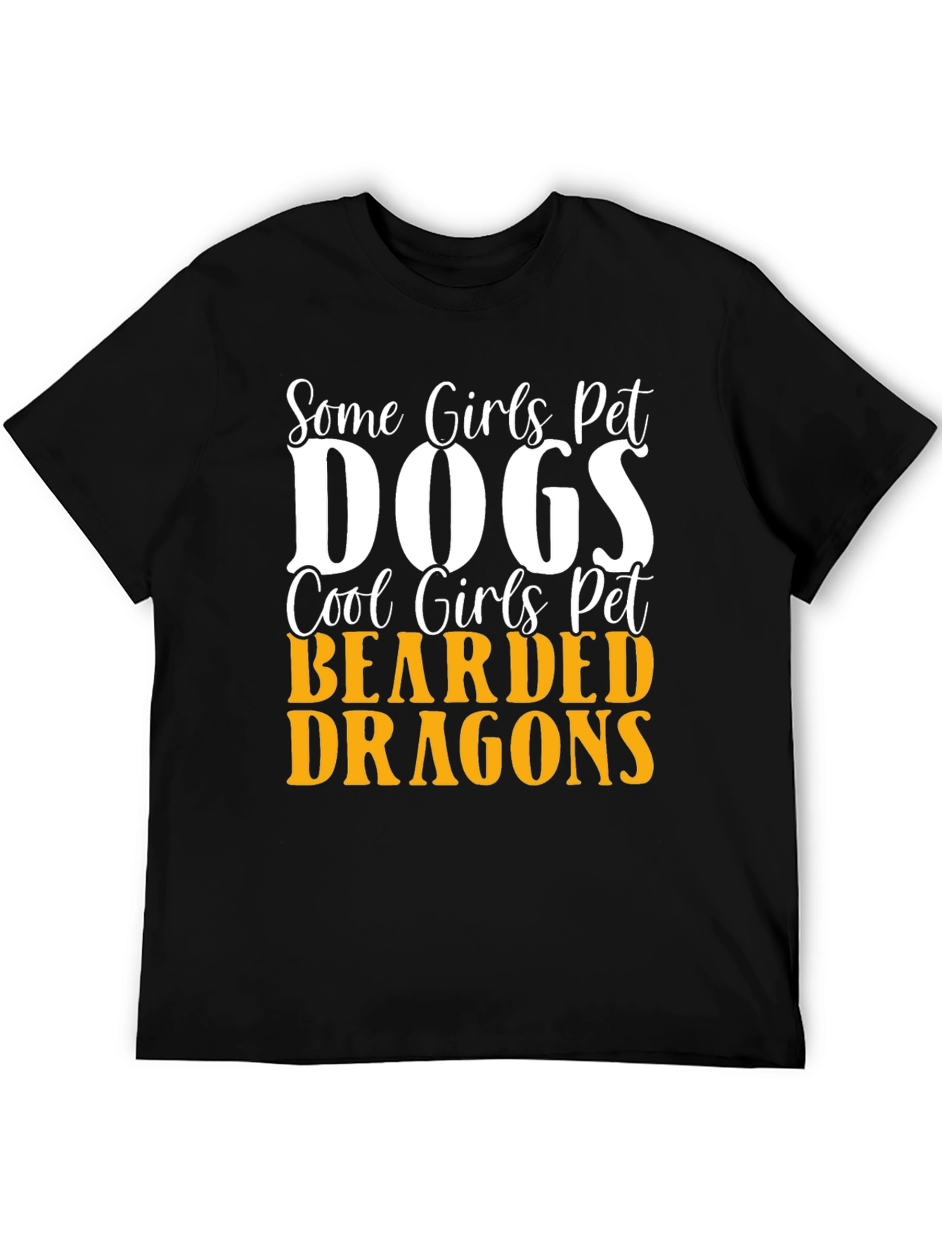 Cool Girls Pet Bearded Dragons Graphic Tee
