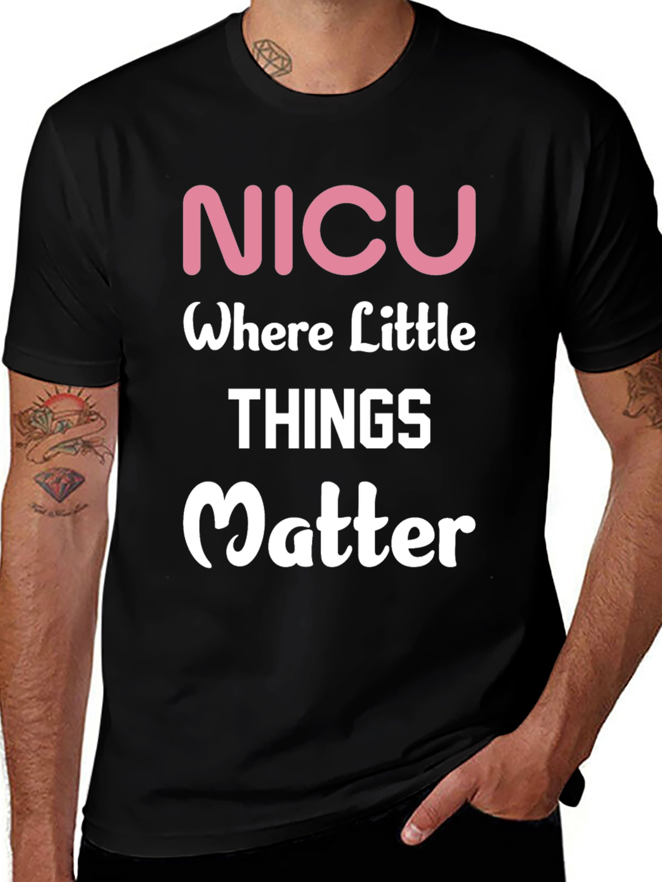 NICU Where Little Things Matter T-Shirt
