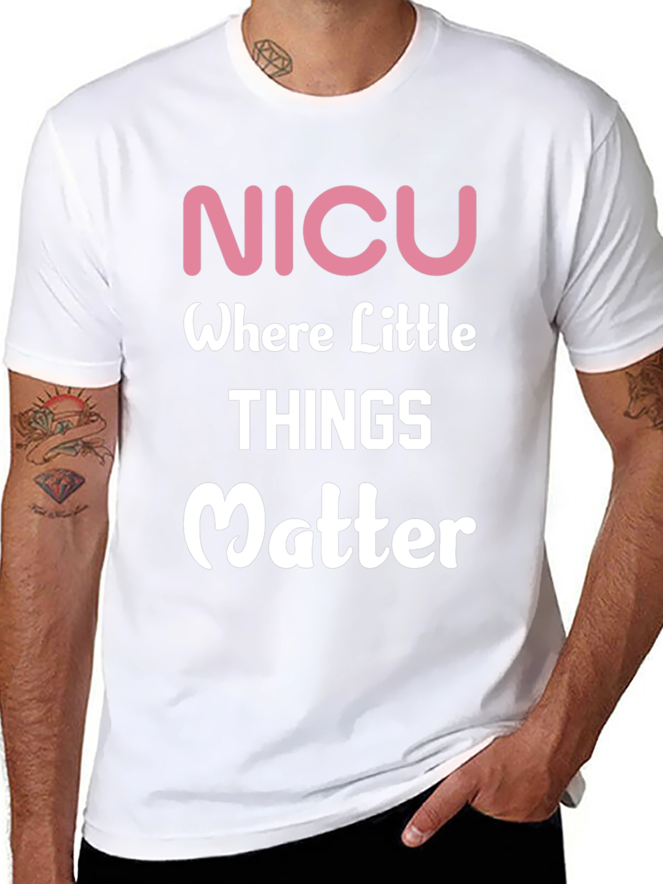 NICU Where Little Things Matter T-Shirt