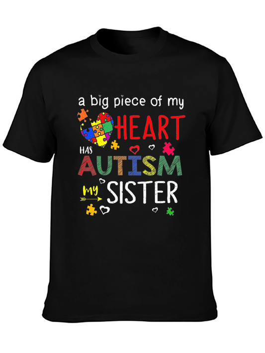 Autism Awareness Sister T-Shirt