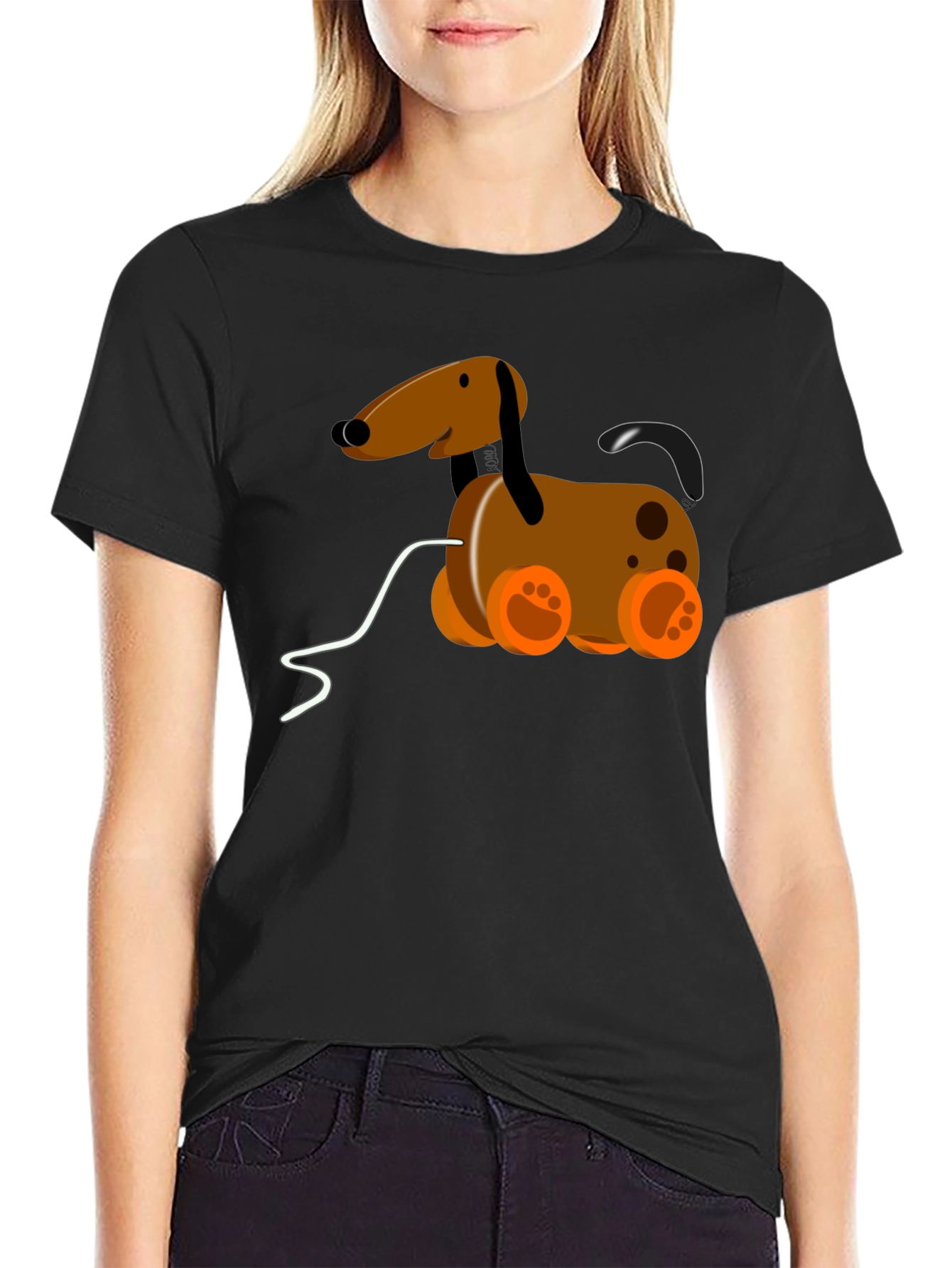 Pull Toy Dog Graphic Tee