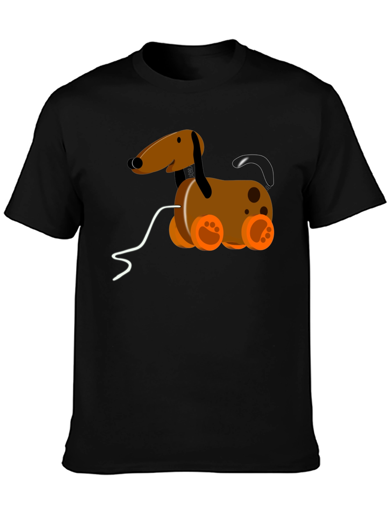 Pull Toy Dog Graphic Tee