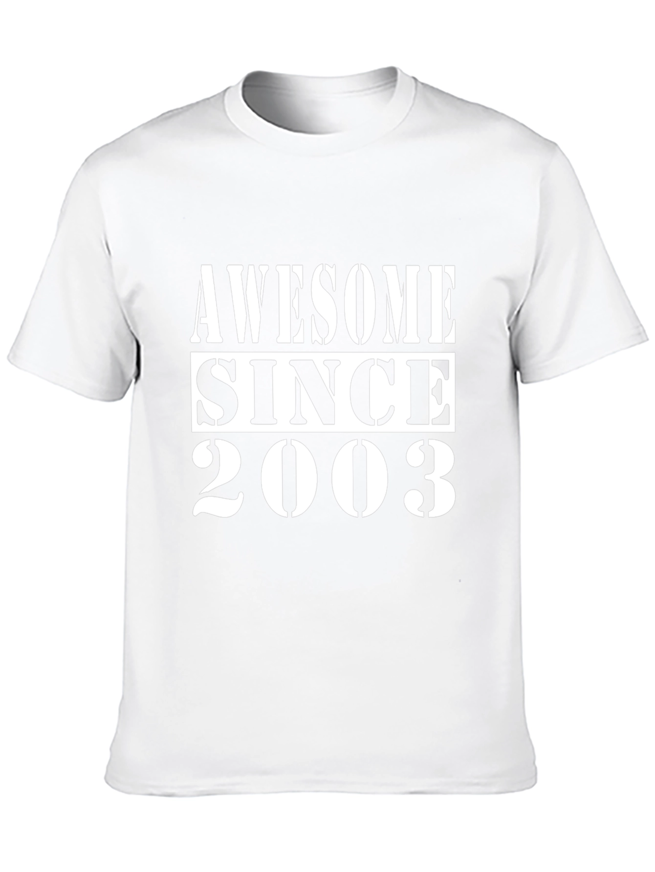 Awesome Since 2003 Black T-Shirt