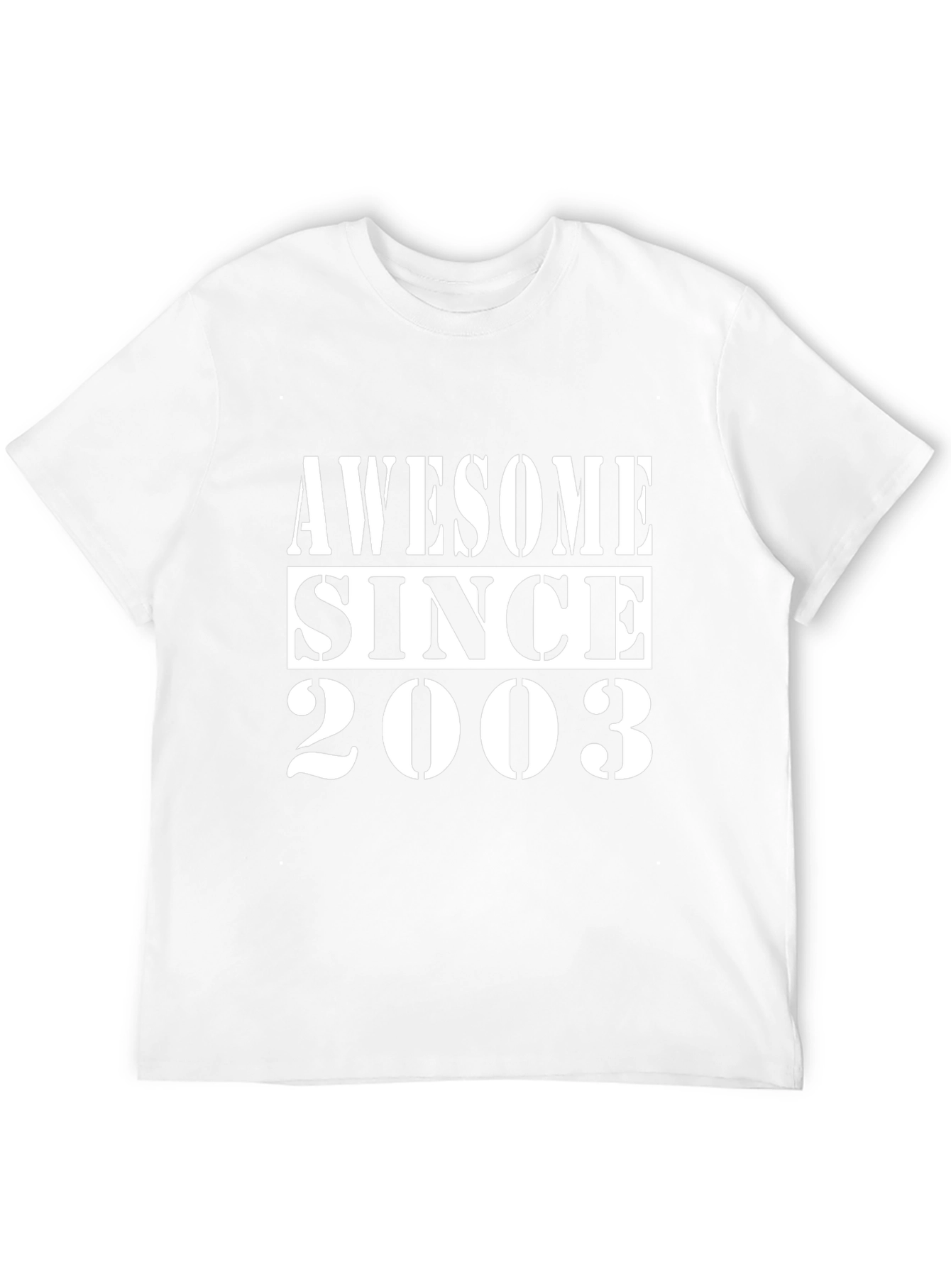 Awesome Since 2003 Black T-Shirt