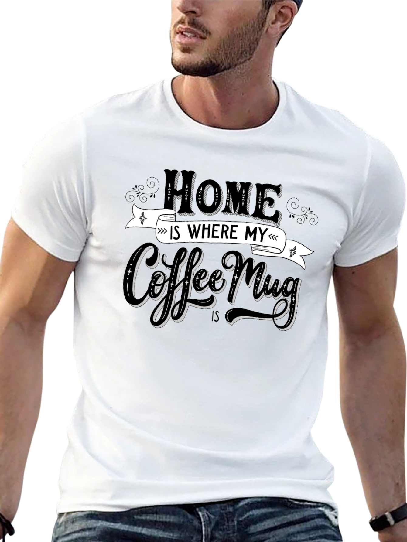 Home is Where My Coffee Mug Is T-Shirt