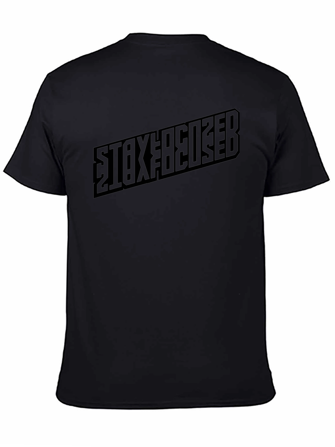 Stay Focused Black Graphic Tee