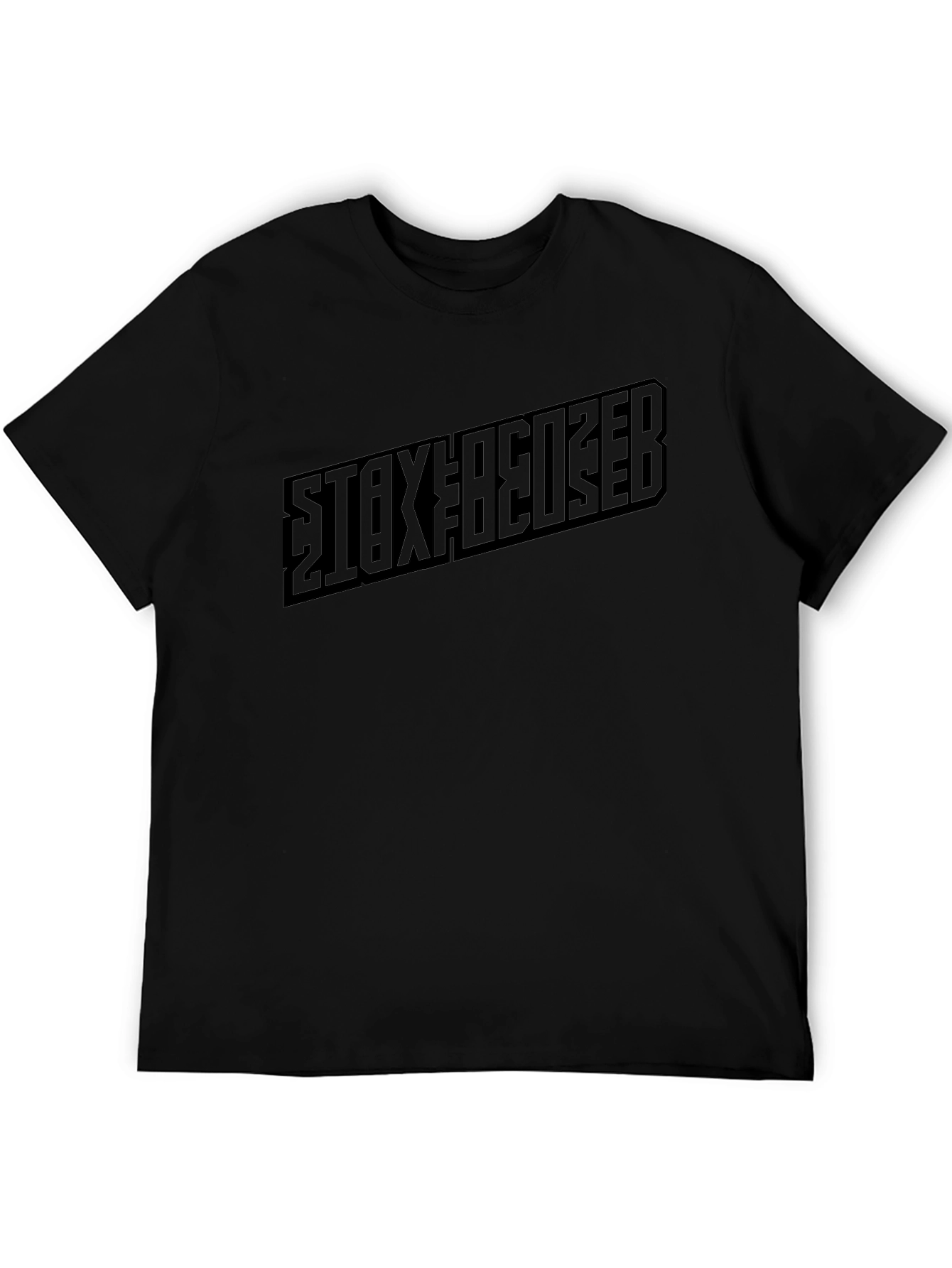 Stay Focused Black Graphic Tee