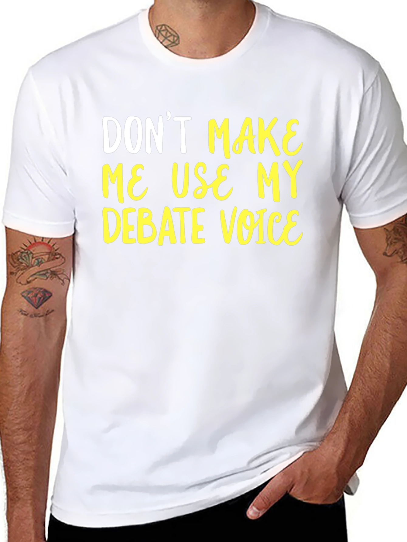 Debate Voice T-Shirt - Funny Sarcastic Tee