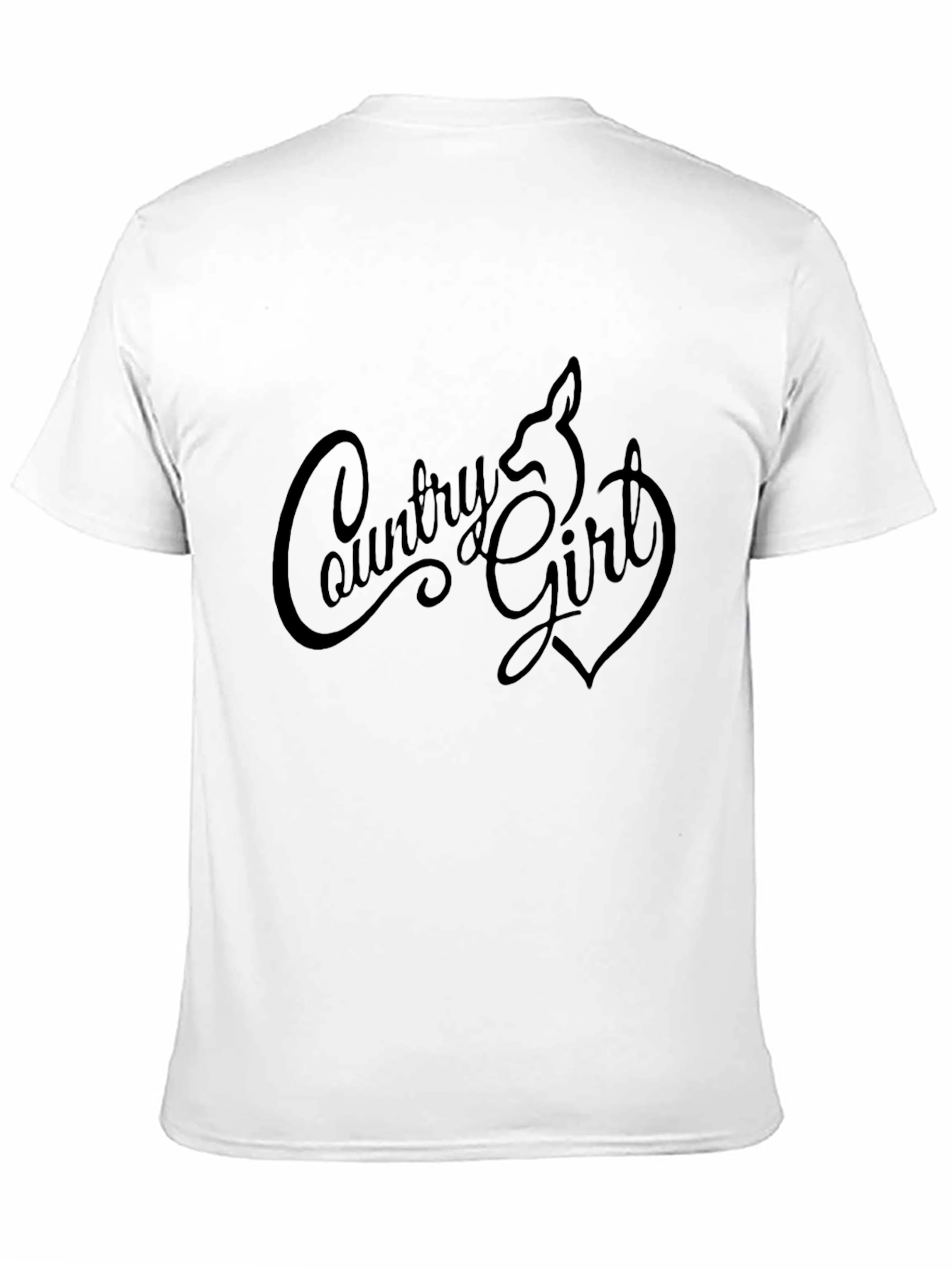 Country Girl Deer Heart Graphic T-Shirt