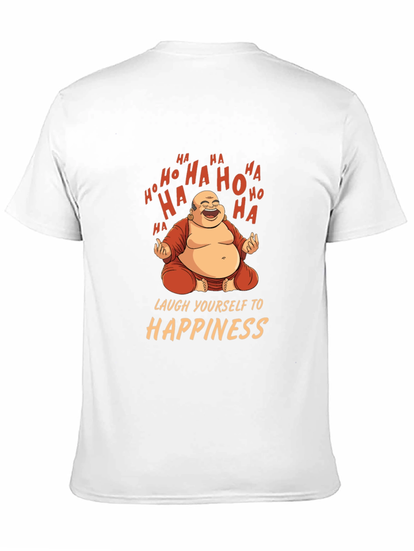 Laughing Buddha Graphic T-Shirt