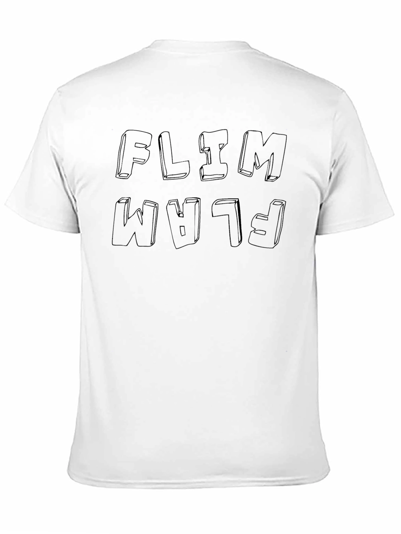 Flap Jaw T-Shirt - Black