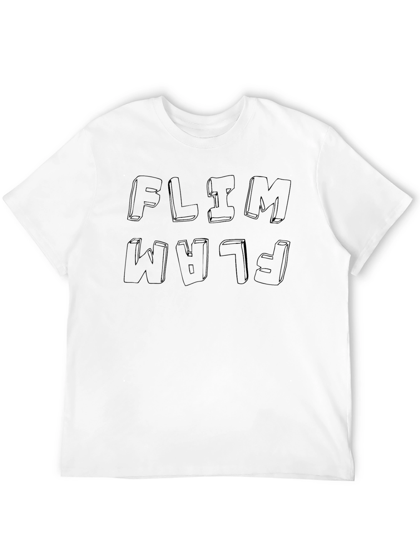 Flap Jaw T-Shirt - Black