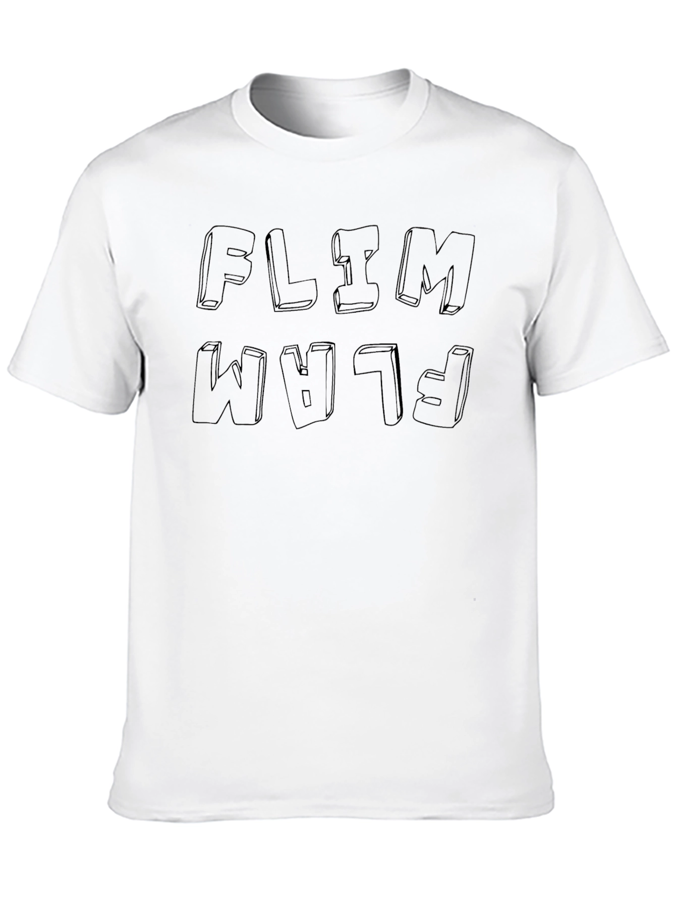 Flap Jaw T-Shirt - Black