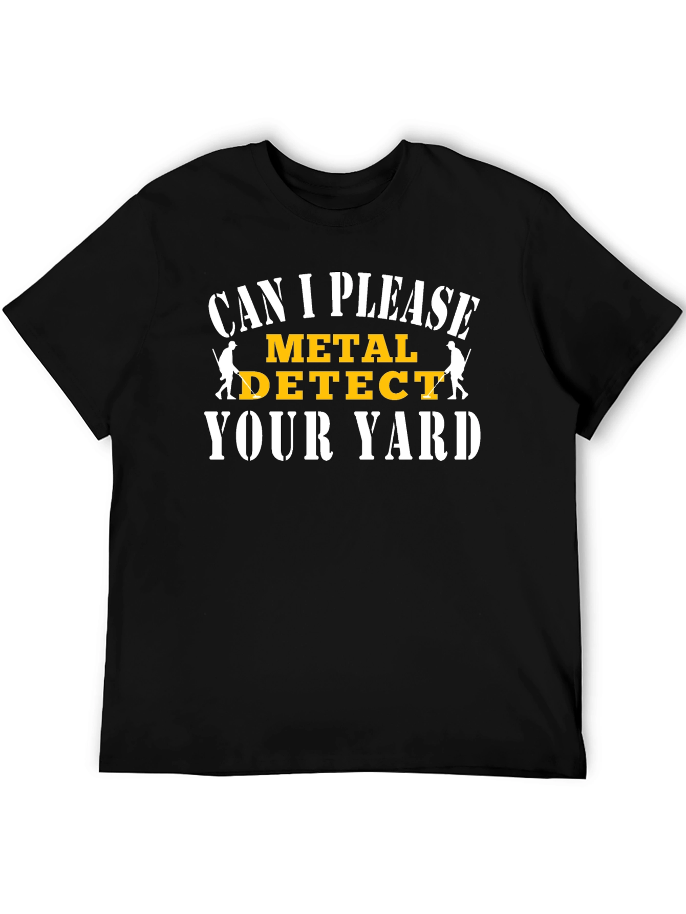 Metal Detecting Yard T-Shirt