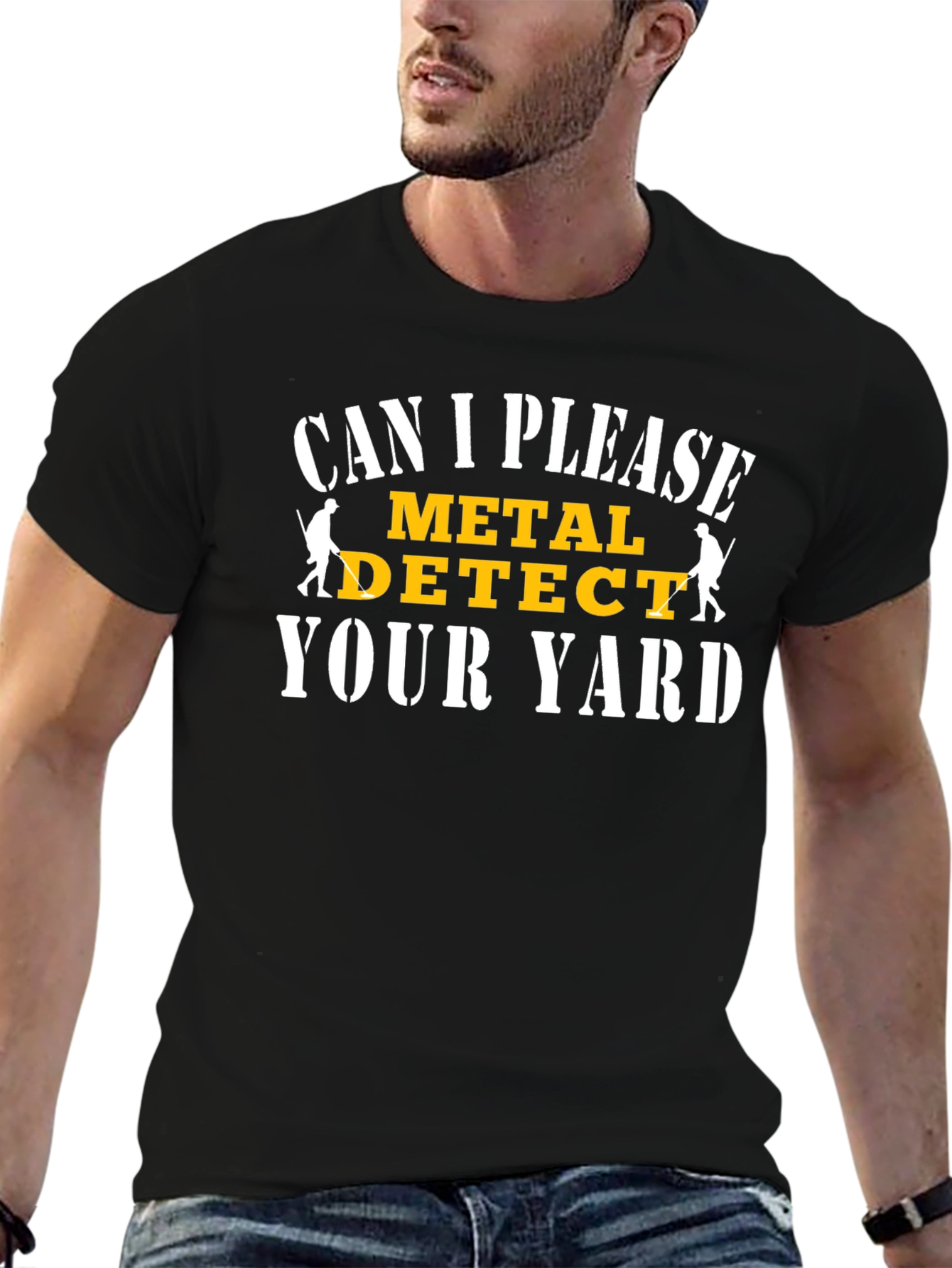 Metal Detecting Yard T-Shirt