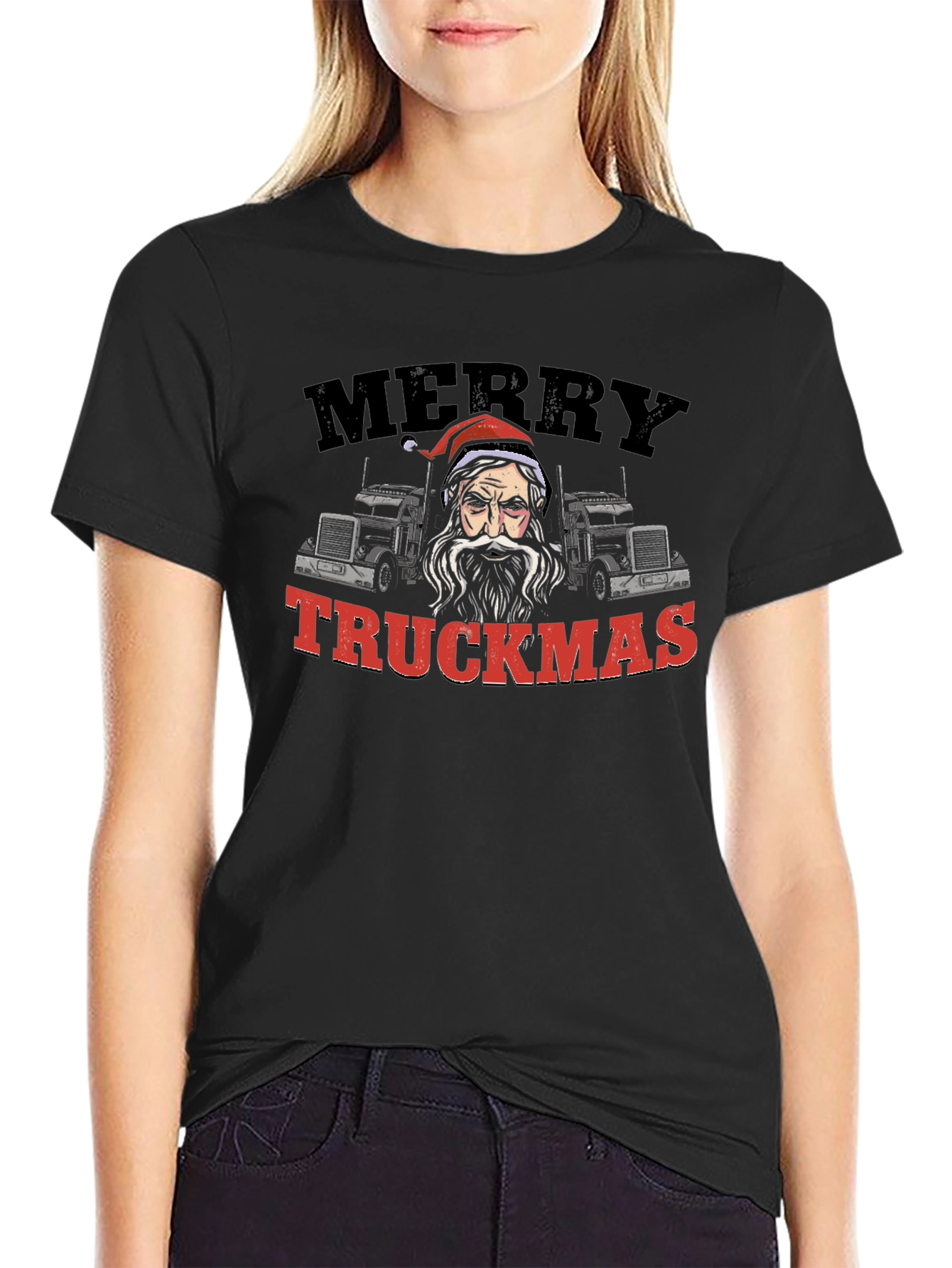 Merry Truckmas Holiday T-Shirt