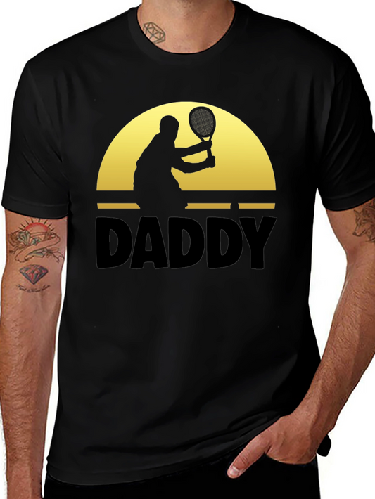 Daddy Tennis T-Shirt - Fathers Day Gift
