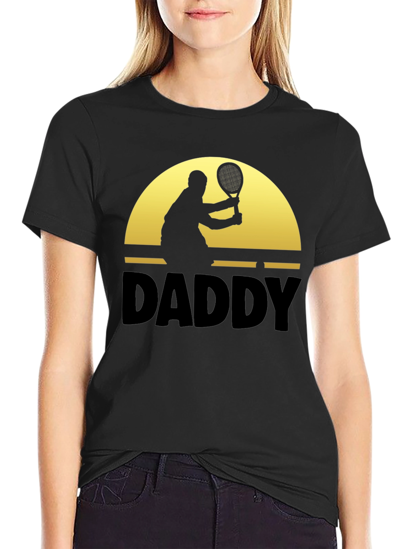 Daddy Tennis T-Shirt - Fathers Day Gift