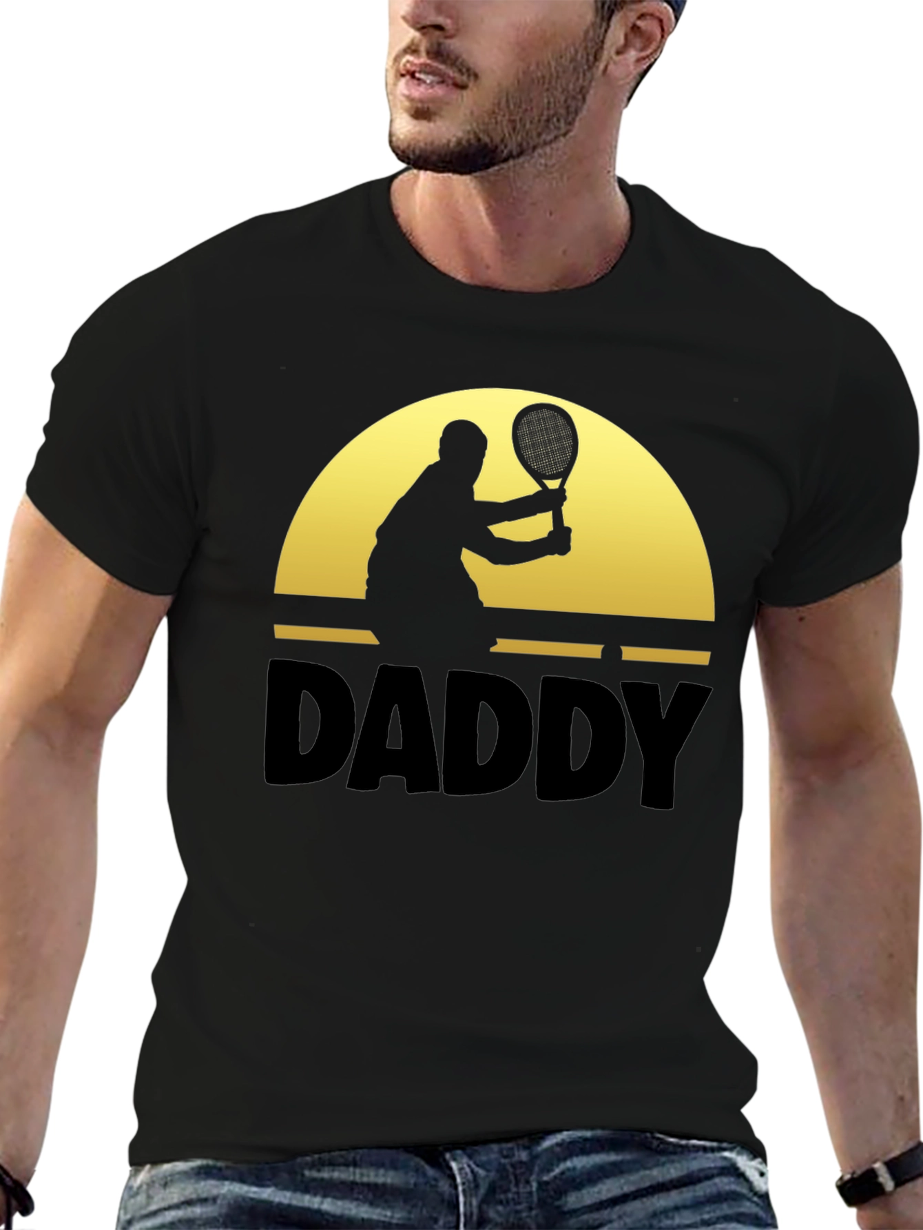Daddy Tennis T-Shirt - Fathers Day Gift