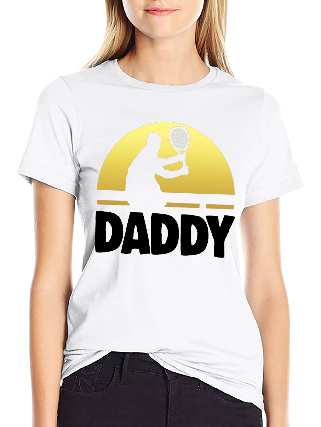 Daddy Tennis T-Shirt - Fathers Day Gift