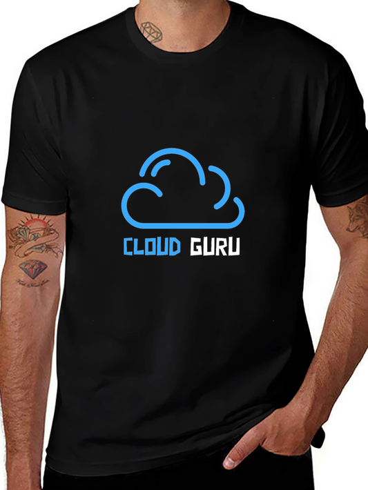 Cloud Guru Black T-Shirt - Tech Enthusiast Apparel