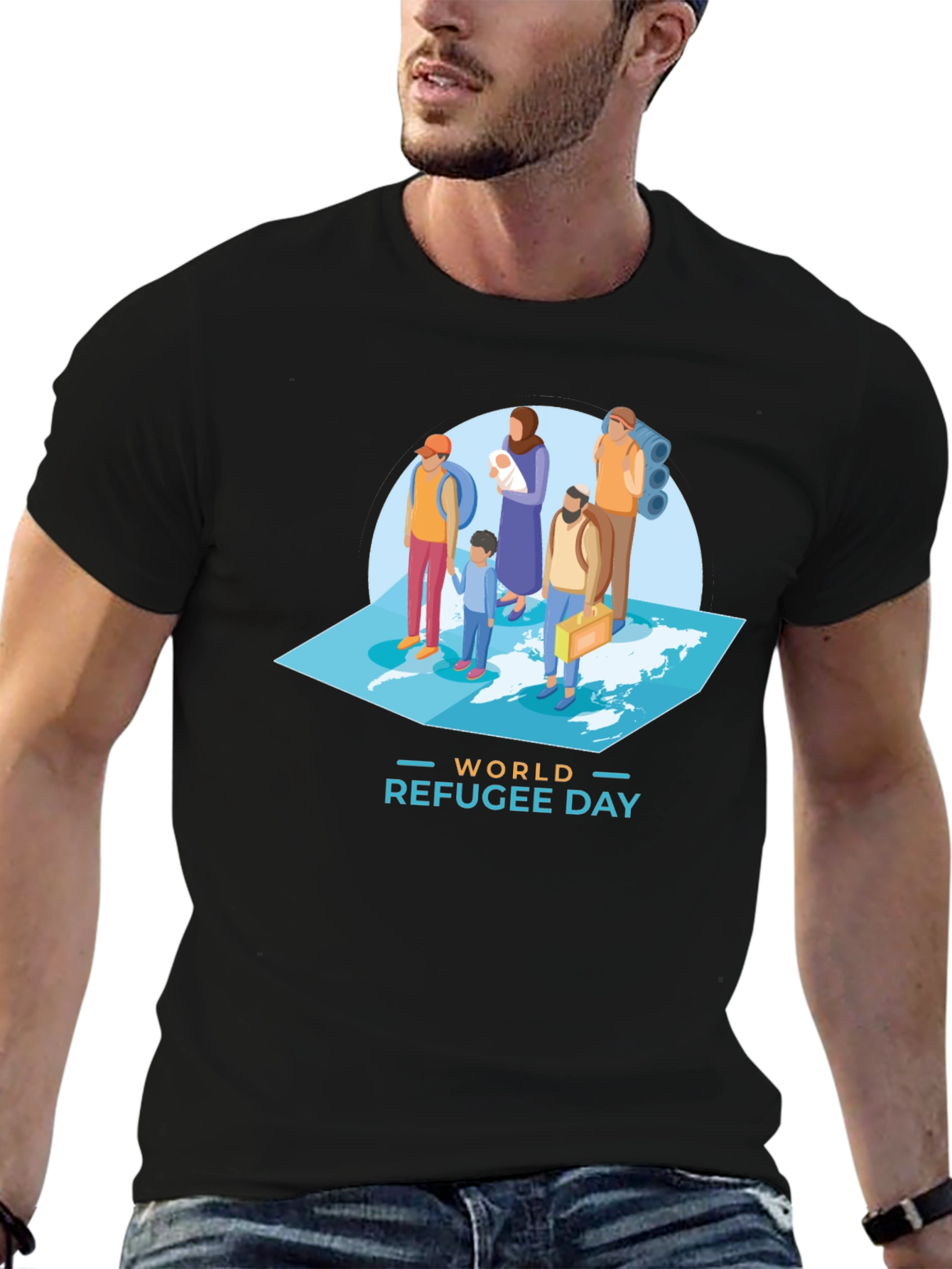 World Refugee Day Graphic T-Shirt