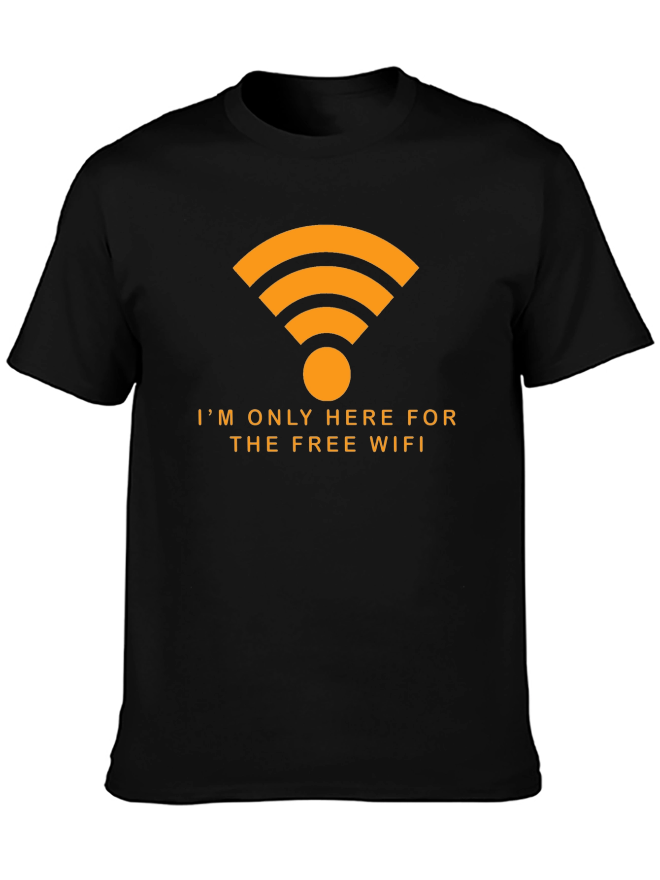 Free WiFi T-Shirt - Humorous Internet Lover Tee