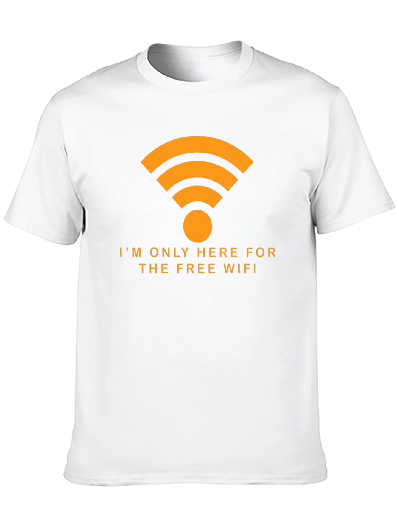 Free WiFi T-Shirt - Humorous Internet Lover Tee