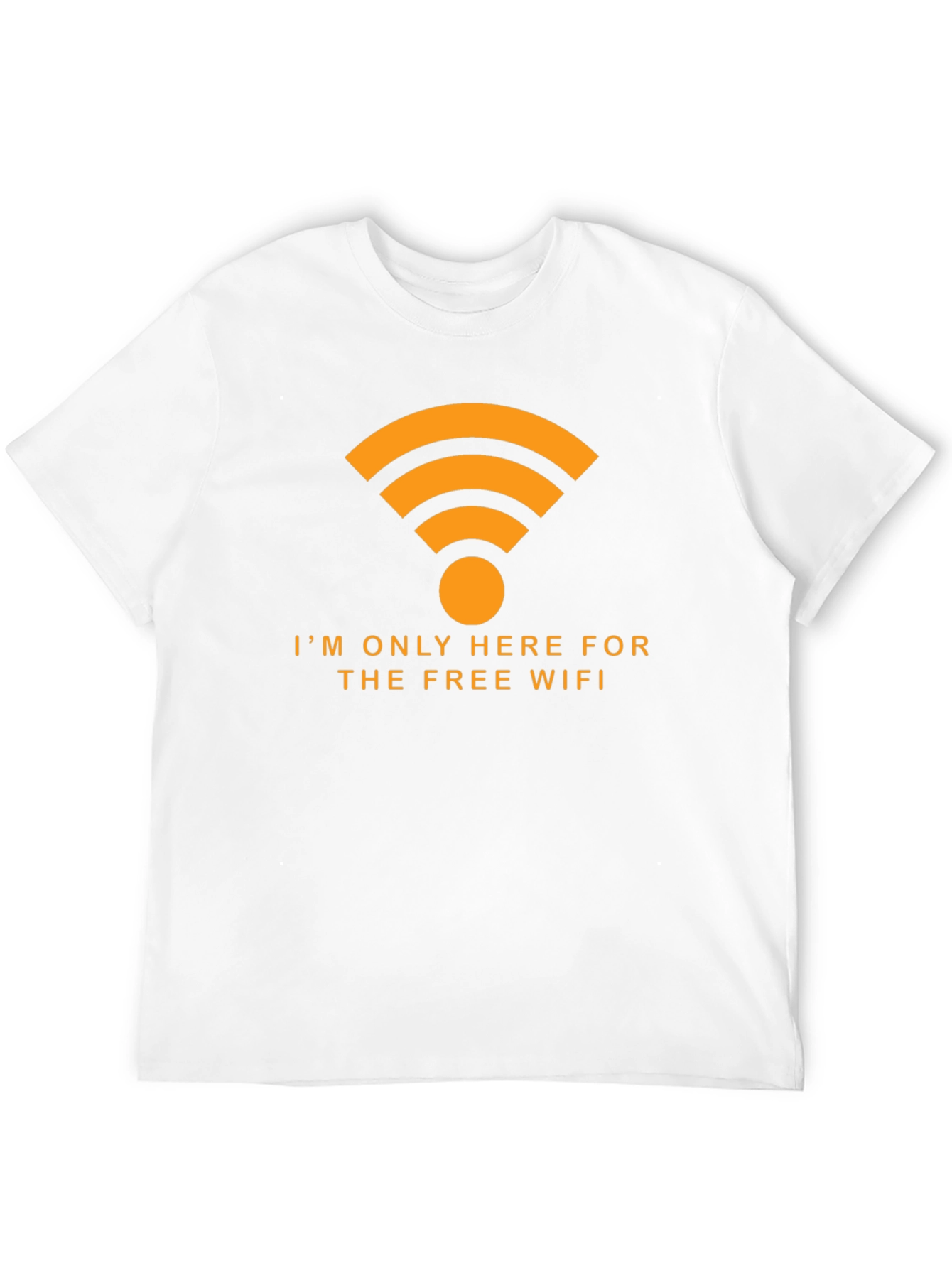Free WiFi T-Shirt - Humorous Internet Lover Tee