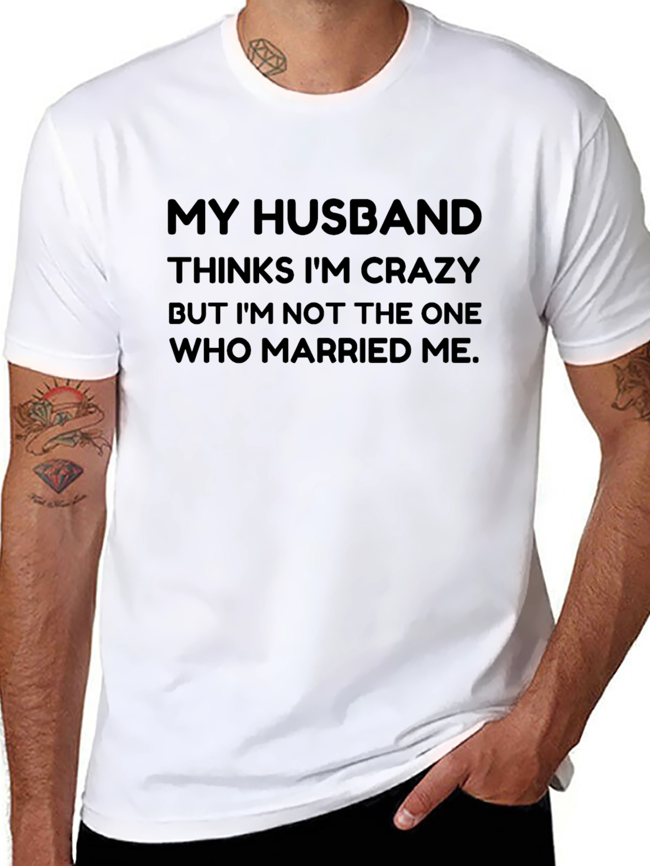 Funny Husband Crazy T-Shirt
