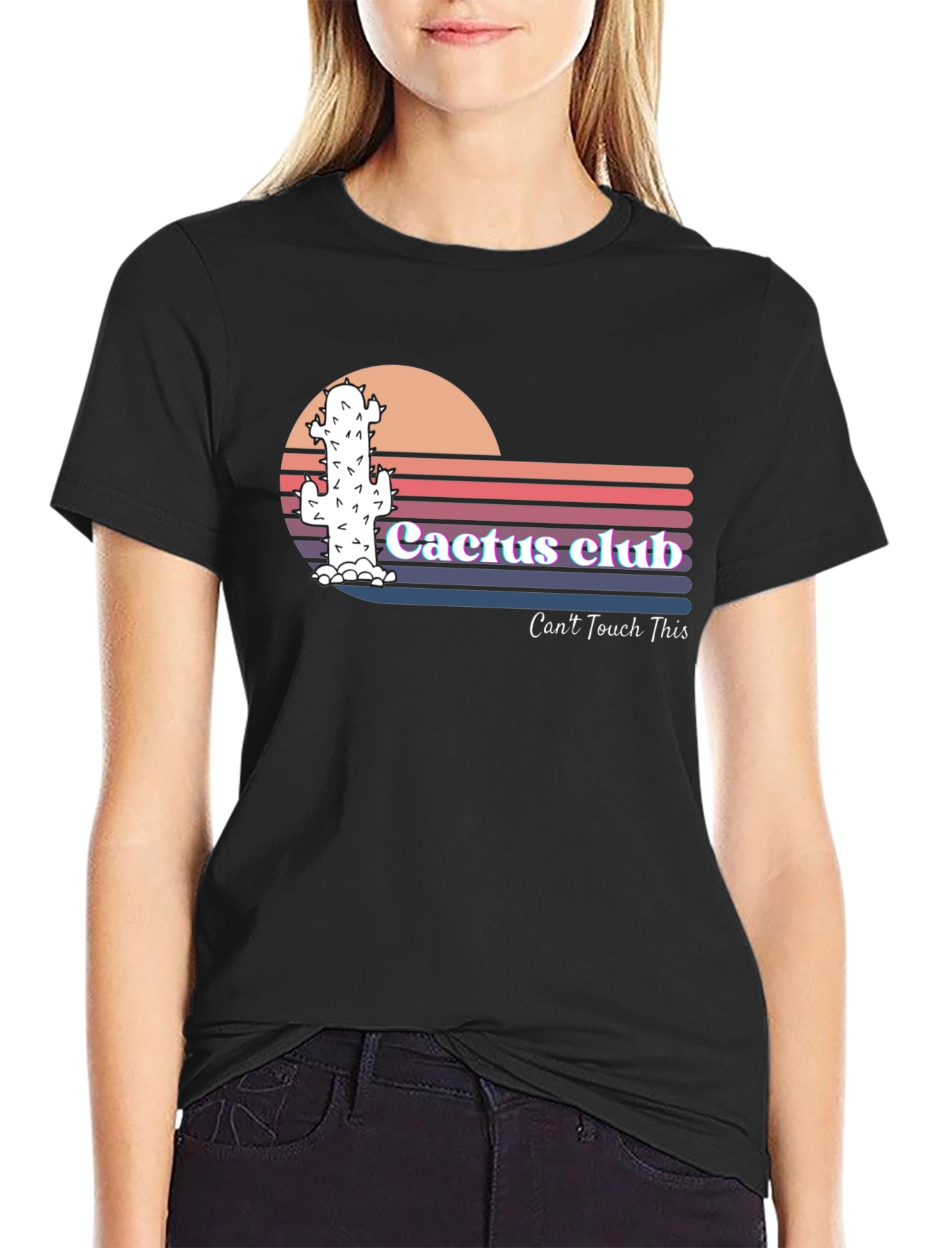 Cactus Club T-Shirt - Retro Style Tee