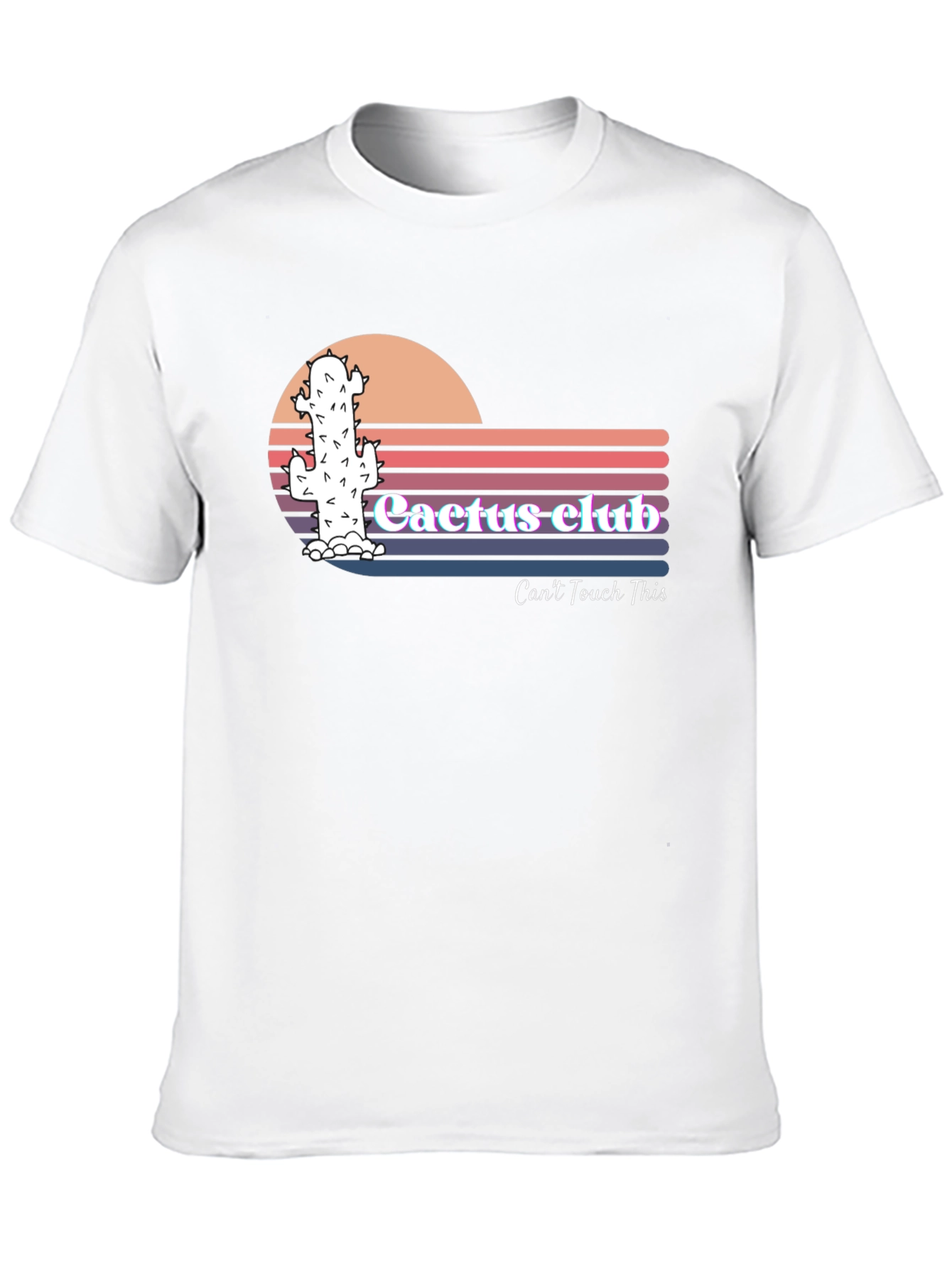 Cactus Club T-Shirt - Retro Style Tee