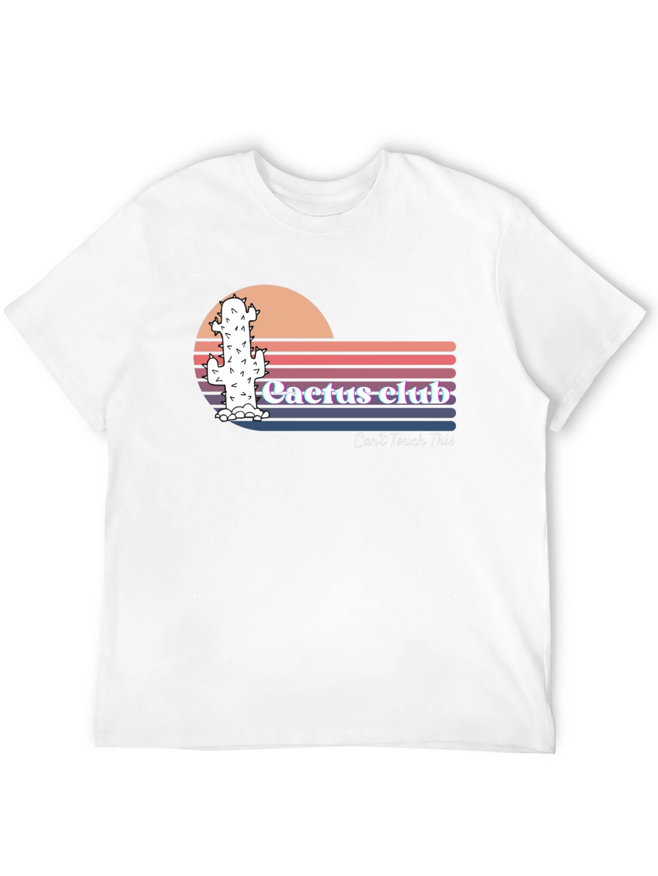 Cactus Club T-Shirt - Retro Style Tee
