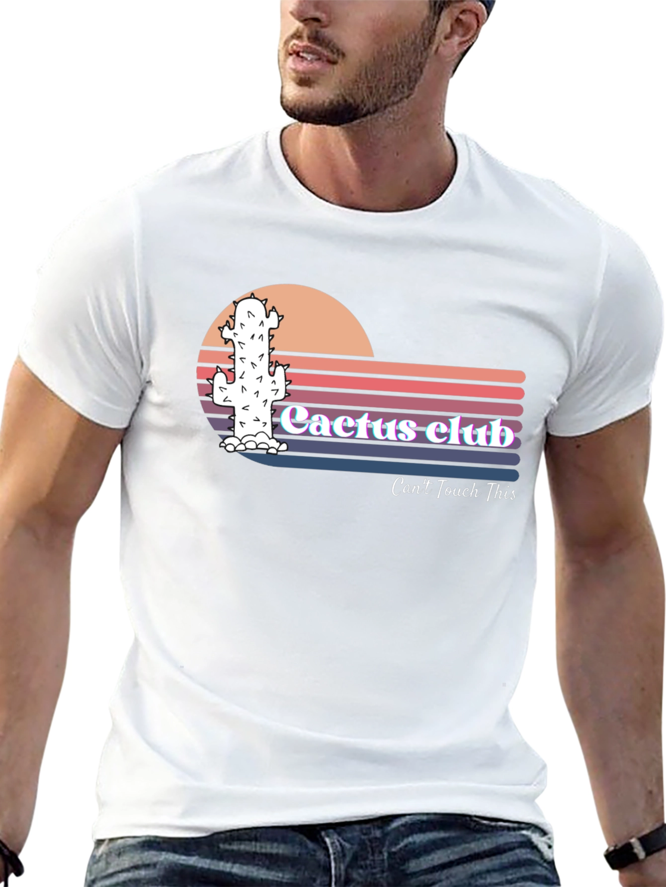 Cactus Club T-Shirt - Retro Style Tee