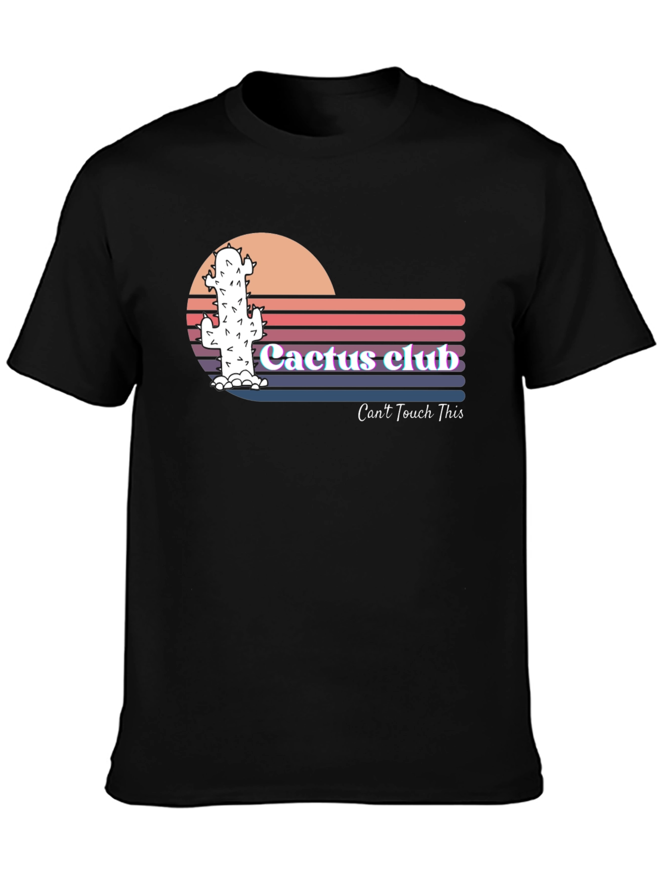 Cactus Club T-Shirt - Retro Style Tee