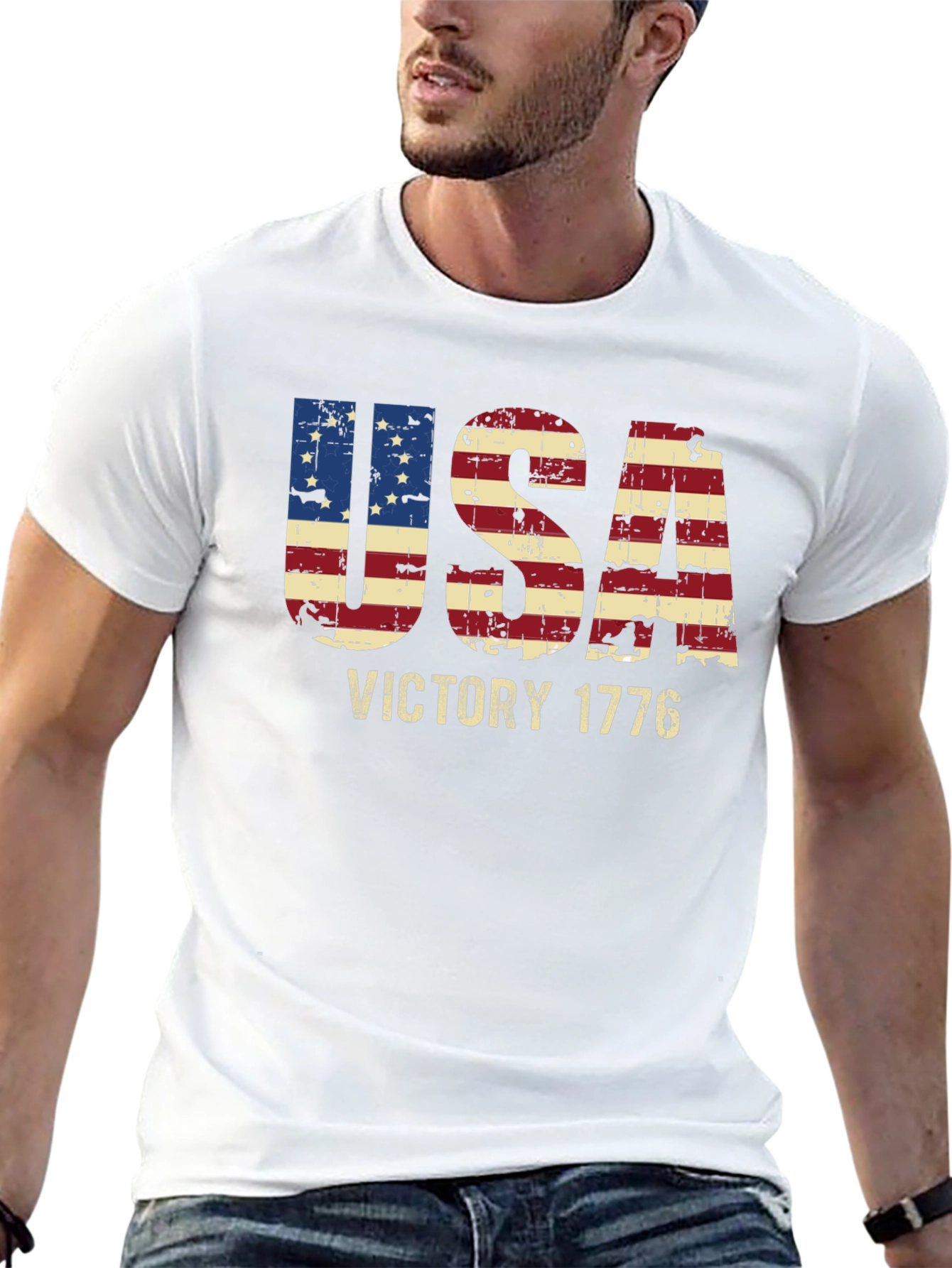 USA Victory 1776 Patriotic T-Shirt