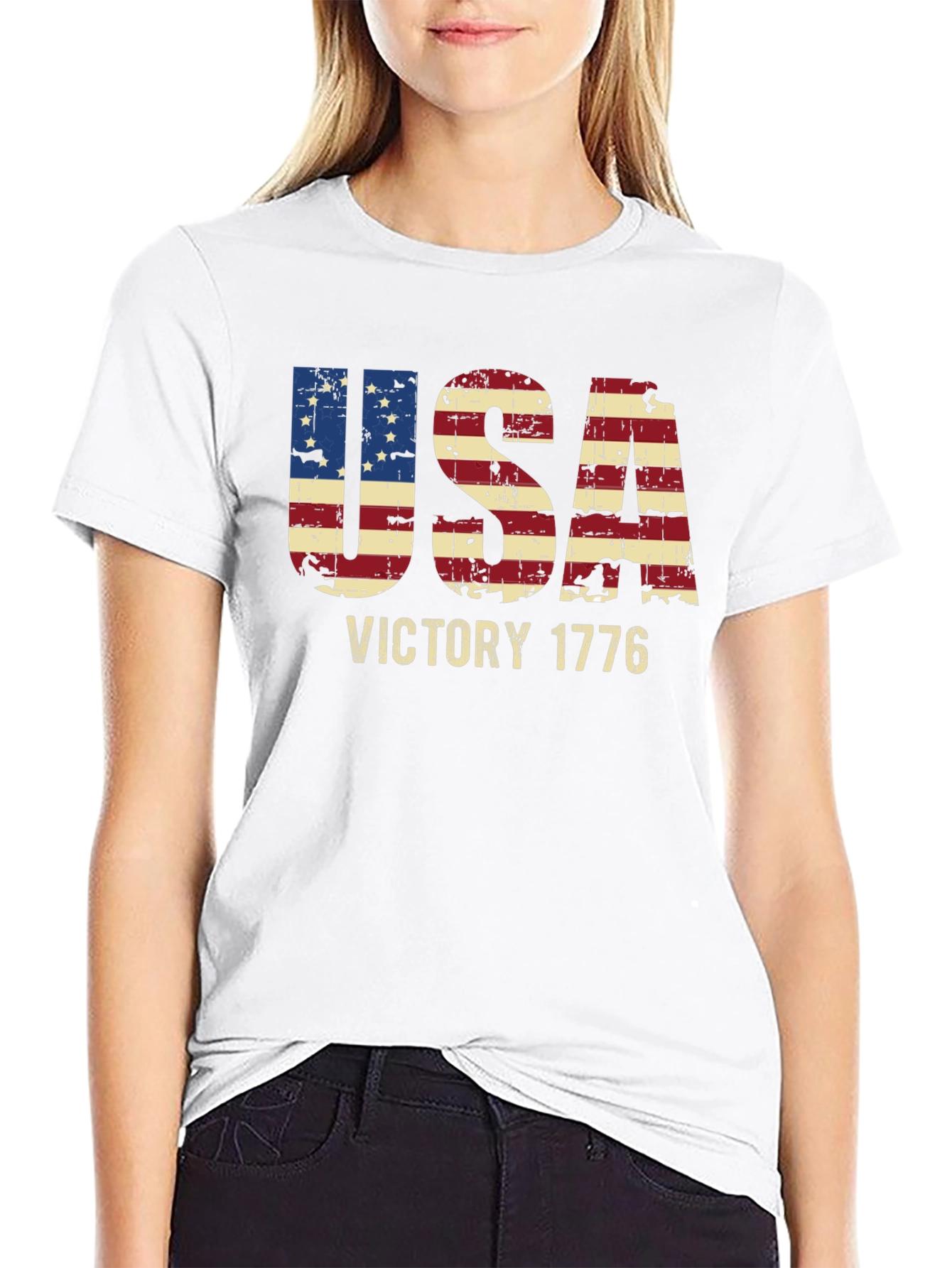 USA Victory 1776 Patriotic T-Shirt