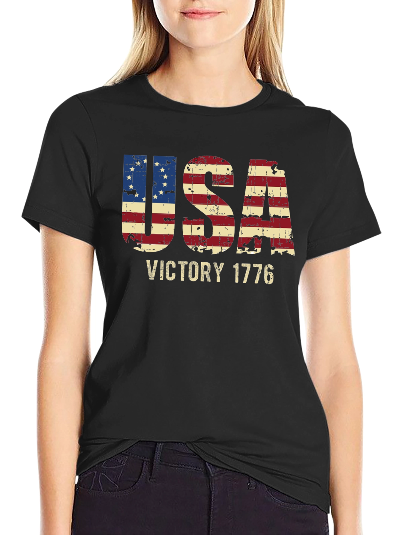 USA Victory 1776 Patriotic T-Shirt