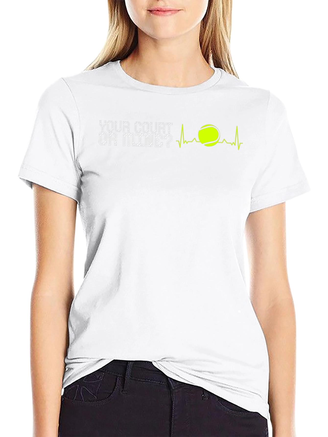 Tennis T-Shirt: Your Court or Mine?